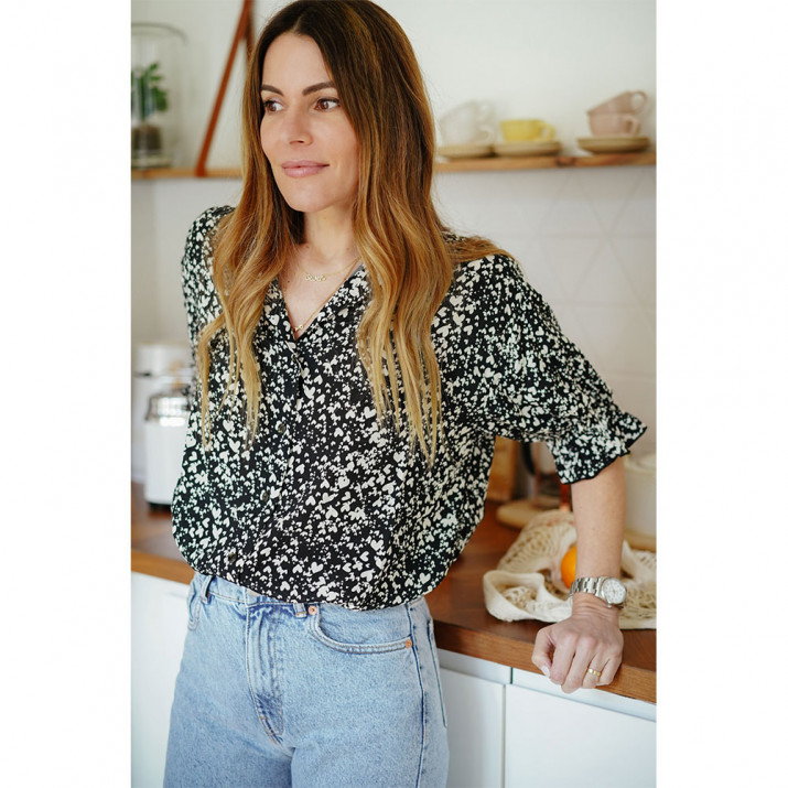 Doly Blouse - Coeur