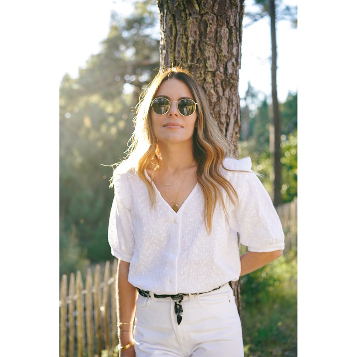 Chemise Lucia - nuage