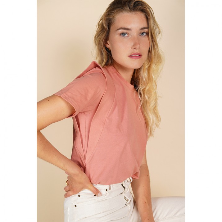Tee-shirt Brady - terracotta
