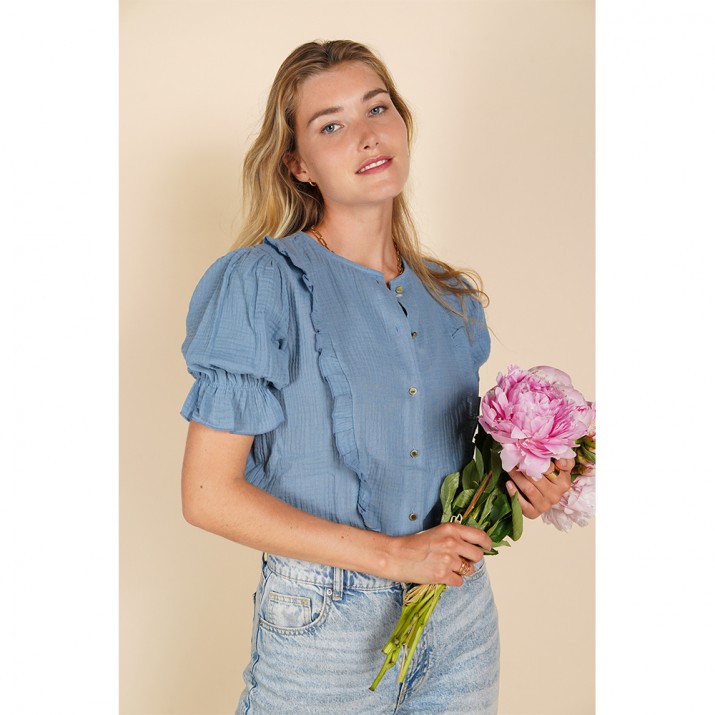 Chemise Valentina - baby blue