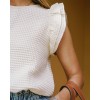 Blouse Tosca - Gauffrée Off white
