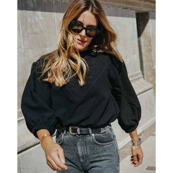 Blouse Louisa - noir