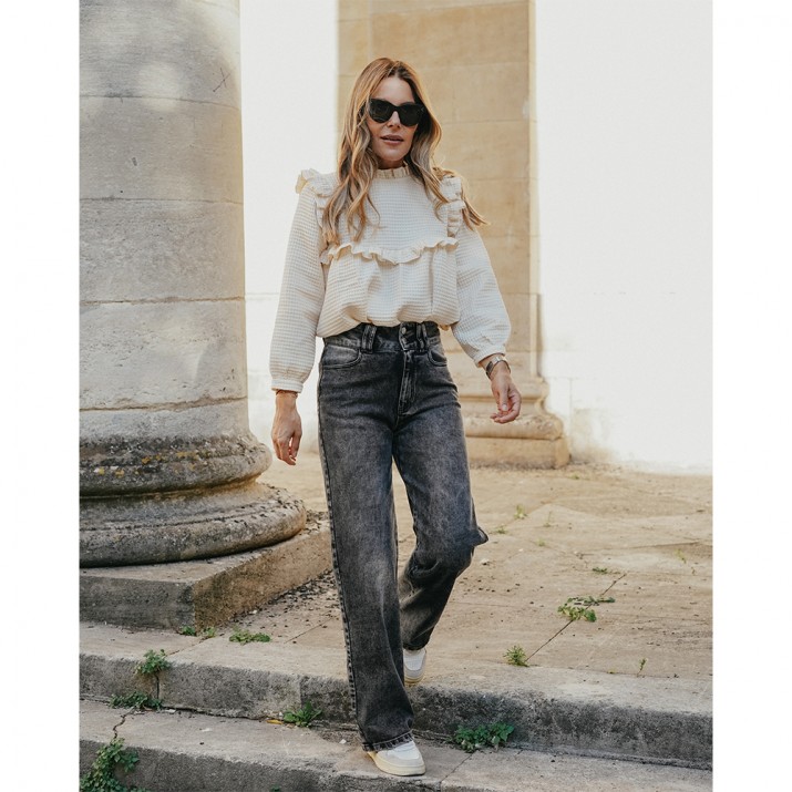 Jeans Numéro 19 - black snow