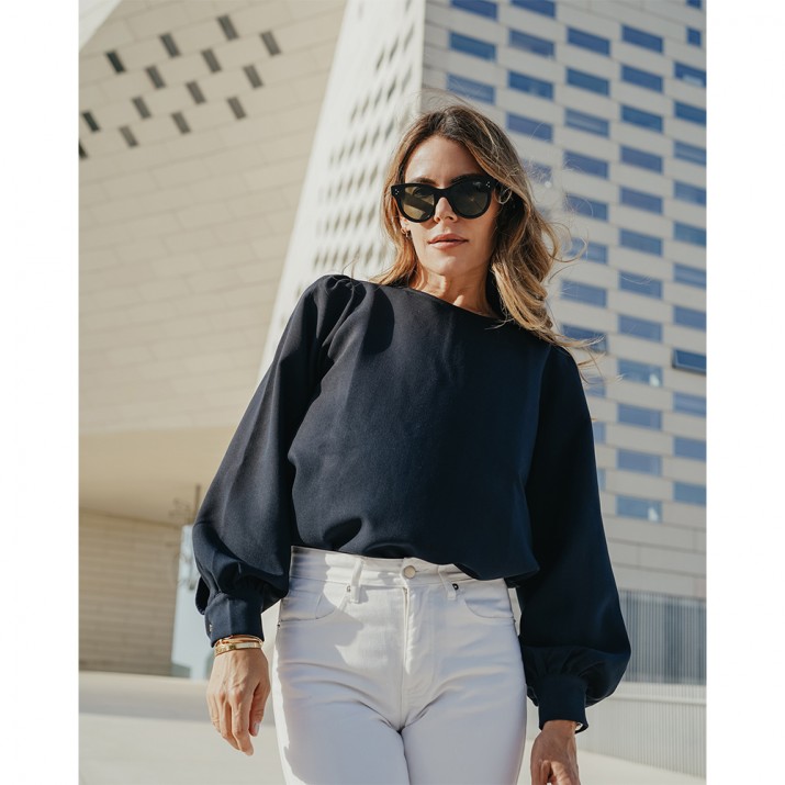 Blouse Camila - Marine