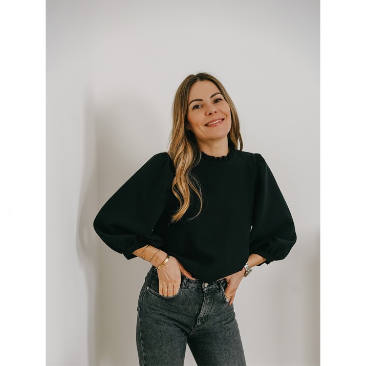 Blouse Cartney - Noir