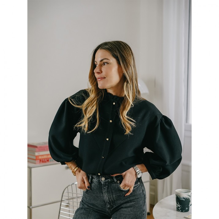 Blouse Etta - Noir