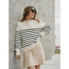 Simon Knit - ecru black