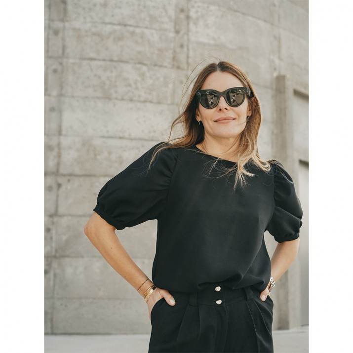 Winslate Blouse - black