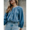 Blouse Andress - Bleu