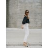 Blouse Louisa - Gaufré Noir