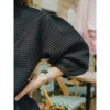 Robe Opale - Gaufré noir