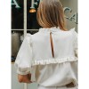 Blouse Terry - Milk