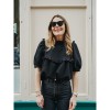 Blouse Terry - Noir