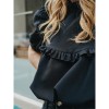 Blouse Terry - Noir