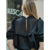 Blouse Terry - Noir