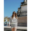 Short Borneo - Rayures Ecru Noir
