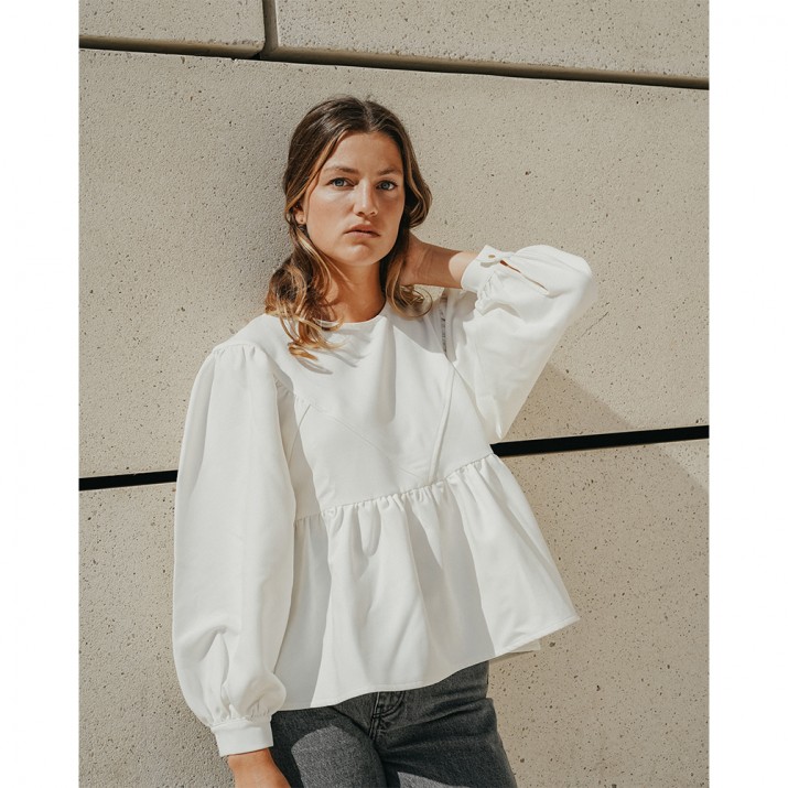 Blouse Georgia - Milk