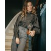 Andria blouse - Denim Noir