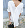 Robe Abi - Blanc cassé