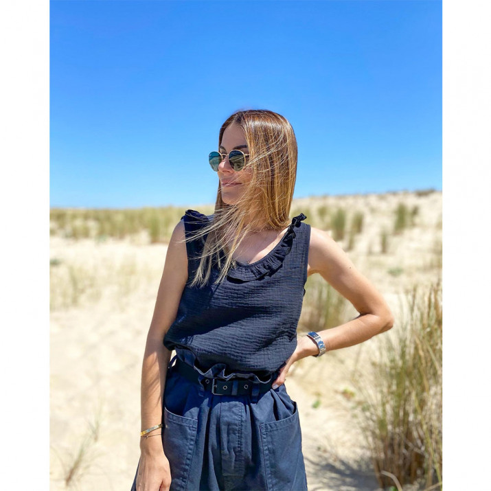Saline Top - Black